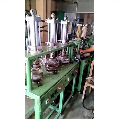 Multiple Head Paper Plate Making Machine