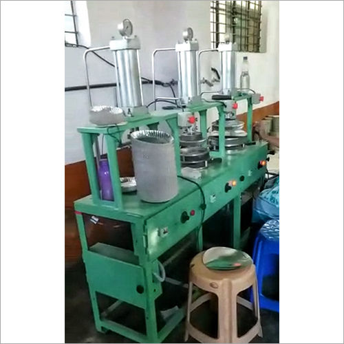 Triple Hydraulic Paper Plate Making Machine