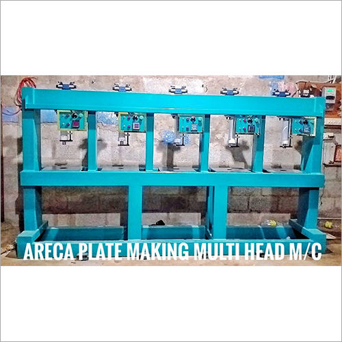 Areca Plate Making Multi Head Machine