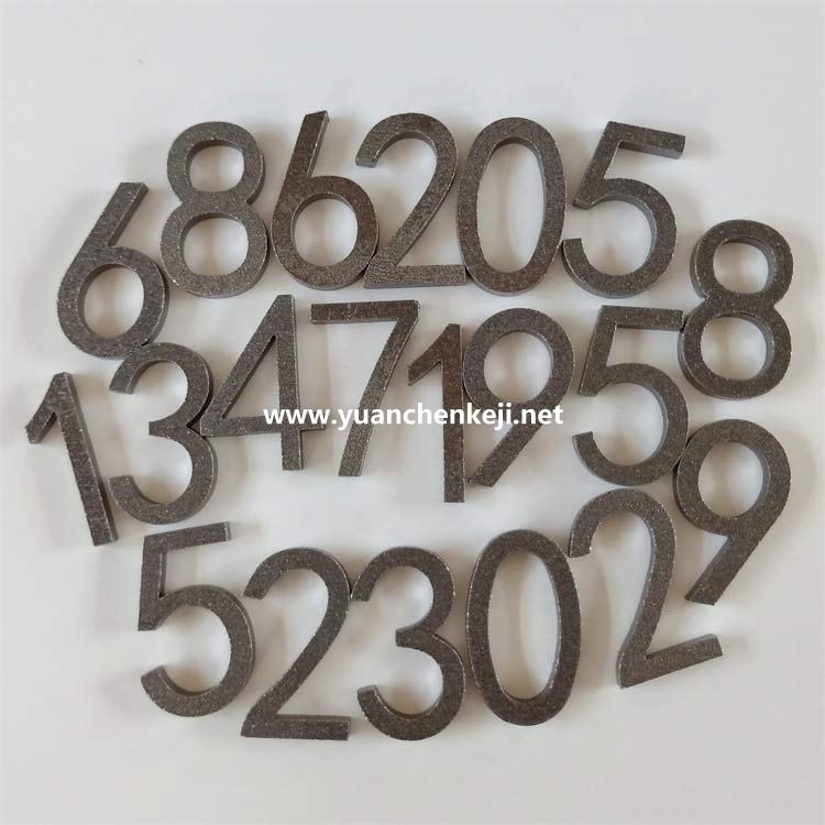 Metal Letters and Numbers