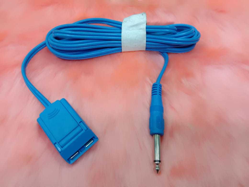 mono-pin type patient plate cable cord.