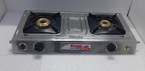Two Burner mini Stainless Steel Gas Stove