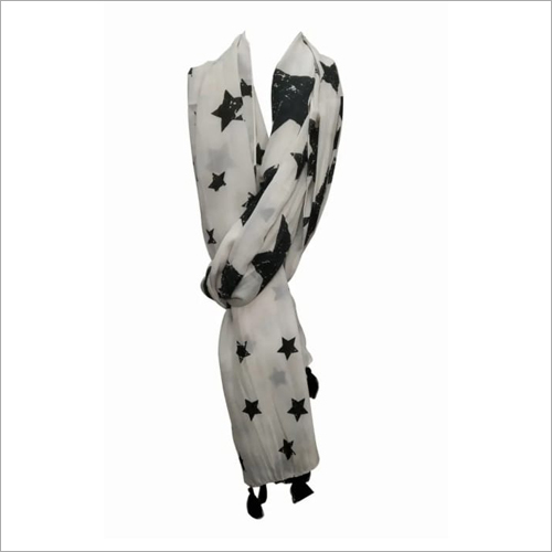 Cotton Scarf - Short Printed Design | Premium Quality Soft Texture, Lightweight Comfort, Versatile for Casual and Fancy Styles