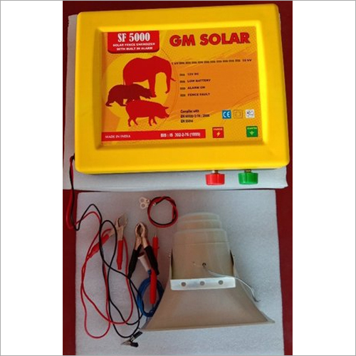 Solar Power Fence Energizer