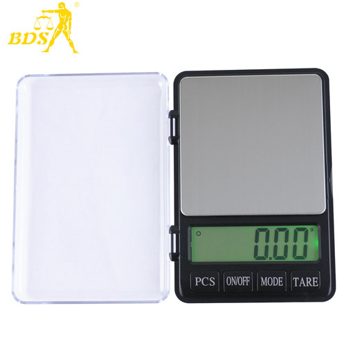 Bds 1108-2 Digital Portable Jewelry Gold Scale 0.01G Capacity Range: 100G/200G/300G/500G/600G/1Kg/2Kg Gram (G)