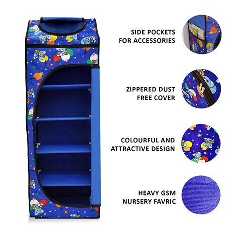 Blue Multipurpose Designer Rack