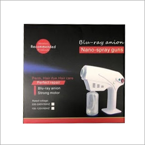 Nano Spray Gun - Plastic Lightweight and Easy to Use | Multipurpose Disinfection for All Ages White Color