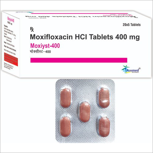 Moxifloxacin Hydrochloride Bp 400Mg