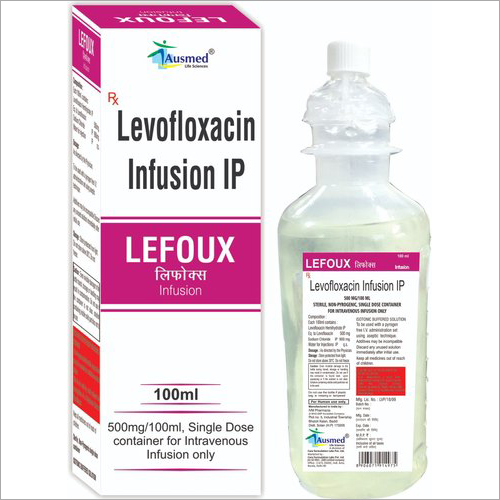 Levofloxacin Hemihydrate IP Eq. To Levofloxacin