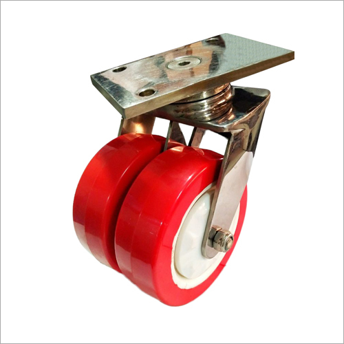 Ss Twin Caster Wheel Load Capacity Range: 100 Kg To 2000Kg