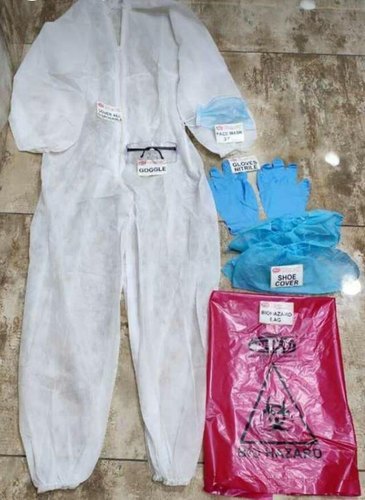 Personal Protective Equipment - Polypropylene Material White Color New Condition | Manual Use for Ebola Virus Protection in Healthcare Cleaning Waste Management and Safe Burials