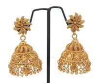 Gold Plated Jhumka Earring