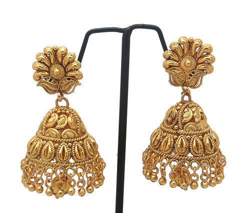 Latest New Simple Design Jhumka Earring