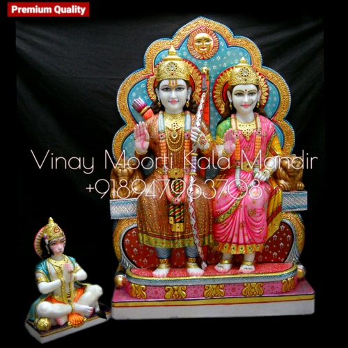 Marble Ram Darbar Statues
