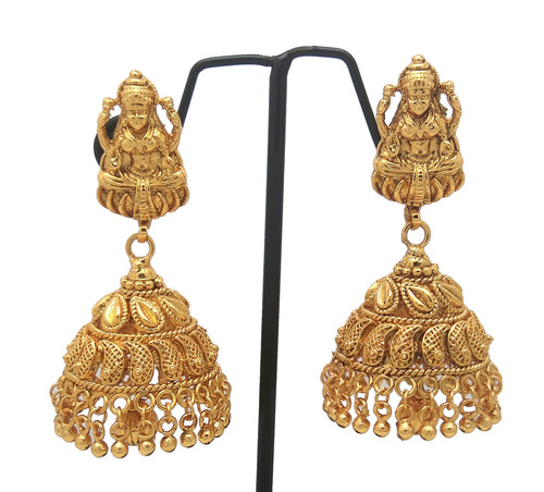 New Design Gold plated Jhumka Earring