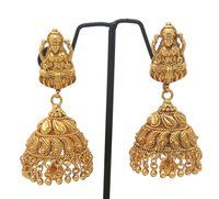 New Design Gold Plated Jhumka Earring