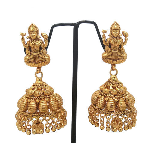 Gold New Design Forming Jhumka