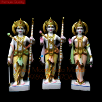 Makrana Marble Ram Darbar Statues
