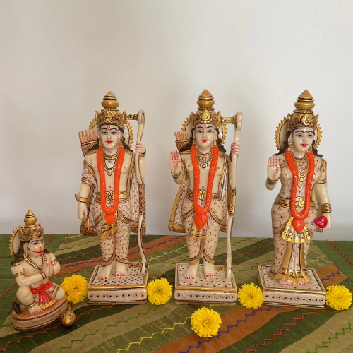 Ram Parivar Marble statues