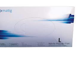 Nitrile Examination Large Gloves