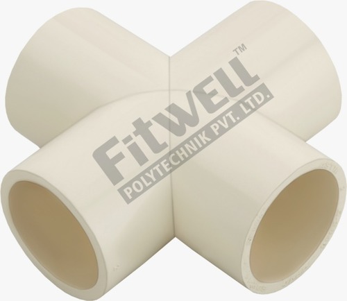 CPVC Cross tee By FITWELL POLYTECHNIK PRIVATE LIMITED