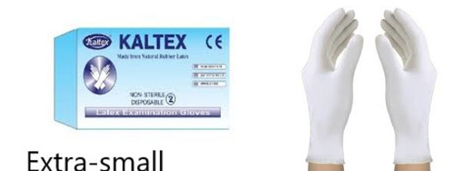 Kaltex Examination Extra-samll Gloves