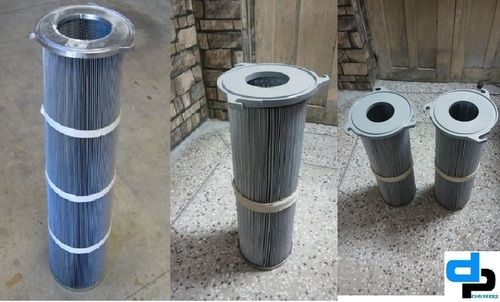 White Short Blast Filter Cartridges /Powder Coating Filters