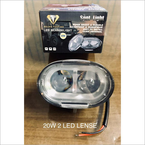 20 Watt 2 Led Lens - Color: Black