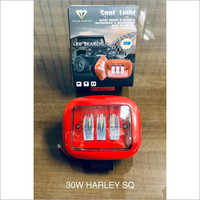 30 Watt Harley Square - Color: Red