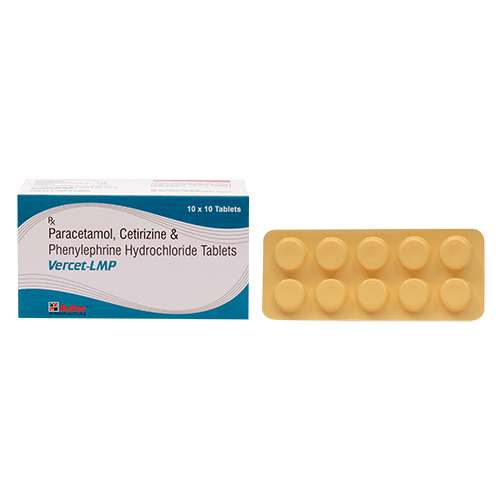 Paracetamol  Cetirizine And Phenylephrine Hydrochloride Tablet