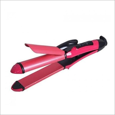 Hair Straightener - Ceramic Coated, Digital Temperature Settings, Pink | Client-Centric Design, Ideal for Hair Straightening