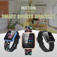 Smart Fitness Bracelet Heart Rate Monitor Tracker Bluetooth Smartphone Sku CD16