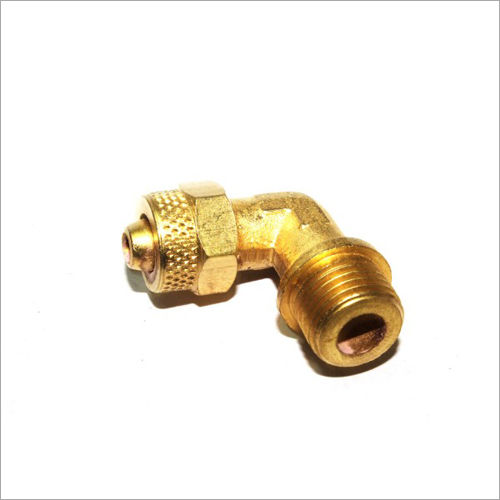 Brass PU Elbow Male