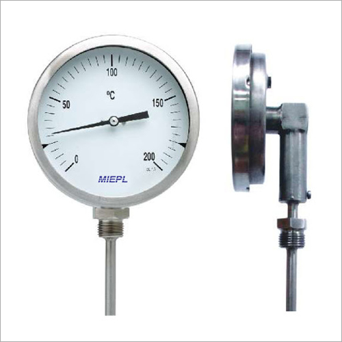 Bottom Mounted Bimetal Thermometer