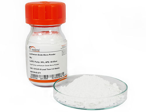 White Lanthanum Oxide Powder By Intelligent Materials Private Limited