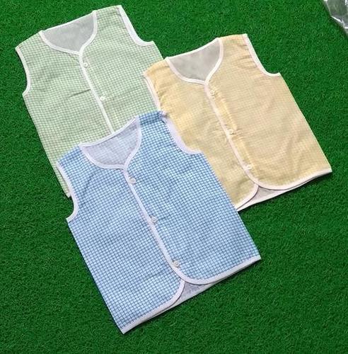 Kids Night - Cotton Hosiery Printed Jhabla Multicolour Suitable for Ages 0-6 Months Perfect for Newborns and Infants