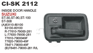 Inside Door Handle Suzuki