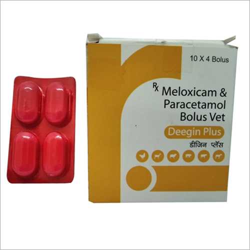 Meloxicam Paracetamol Bolus Veterinary