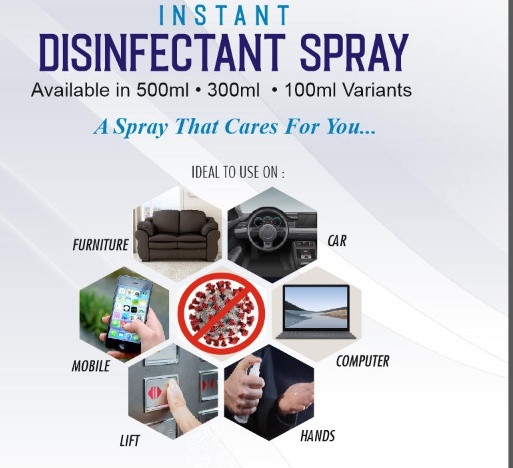 Instant Disinfectant Spray