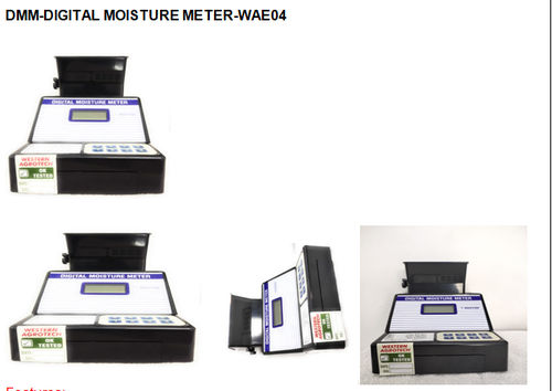 Dmm-Digital Moisture Meter Weight: 1.5  Kilograms (Kg)