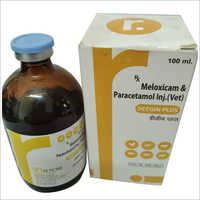 100 ml Meloxicam & Peracetamol Injection