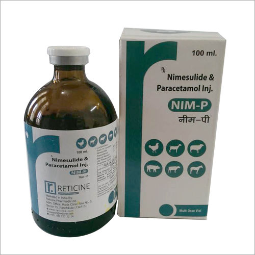 100 ml Nimesulide & Paracetamol Injection