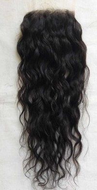 Natural Deep Wavy Brazilian Lace Closure