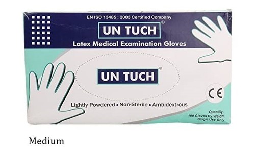Un Tuch Examination Medium Gloves