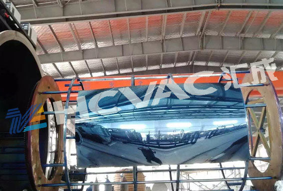 HCVAC Stainless Steel Sheet Furniture Pipe PVD Titanium Coating Machine Plant