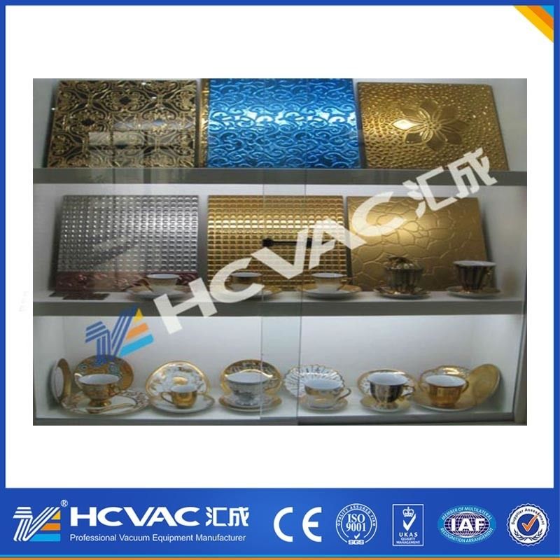 HCVAC Ceramic Tiles Gold Coating Machine/Ceramic Tiles PVD Gold Plating Machine