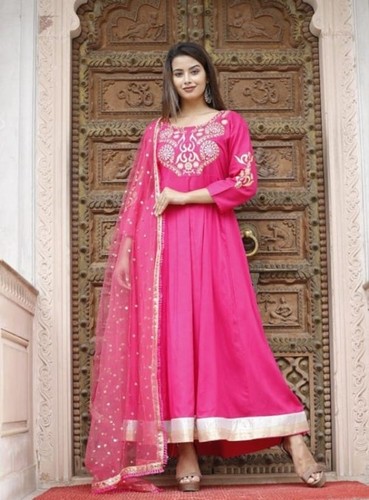 Buy Designer Anarkali Kurtis with Dupatta - 2020 Rakhi Cloths for Girls and Women