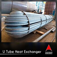 U Tube Heat Exchanger - Color: Silver