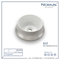 Silver Imported Wash Basin