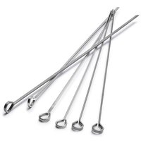 Stainless Steel Skewer Set Of 6